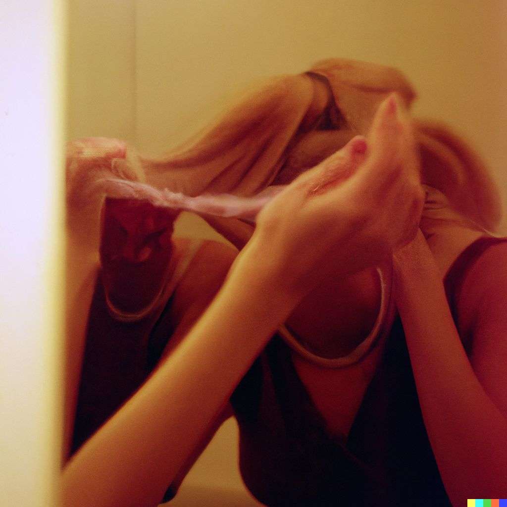 a representation of anxiety, photograph taken on Kodak Gold 200 film